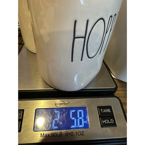 Rae Dunn HIPPITY HOPPITY Mug Set Ceramic 16oz Coffee Mug Kitchen Easter Rabbit - Picture 6 of 6